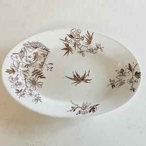 1894-1910 Vintage Aesthetic H Alcock & Co Kenilworth Pattern Large Platter